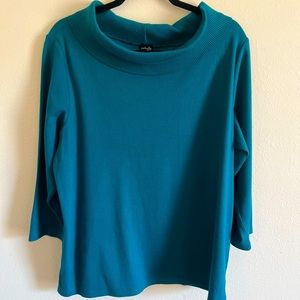 NWOT Rafaella Cowl Neck Sweater